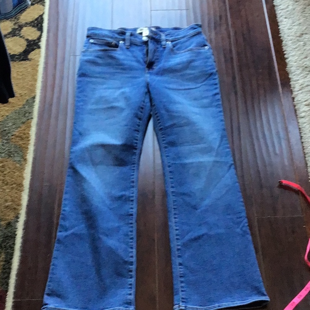 Madewell Kick Out Jeans petite size